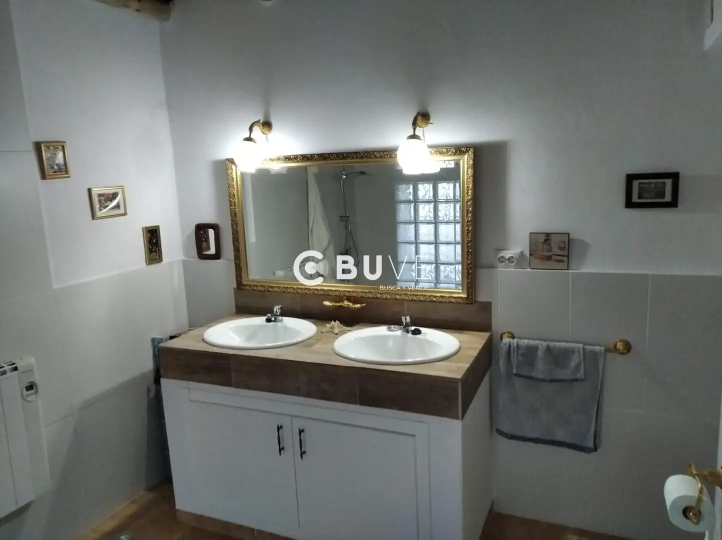 Bathroom of Houses for sale in Puebla del Prior  with Storage room and Furnished