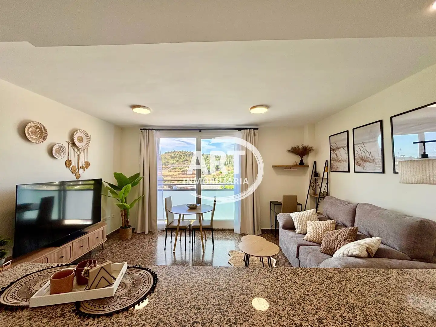 Living room of Flat for rent in Vilamarxant  with Storage room and Furnished