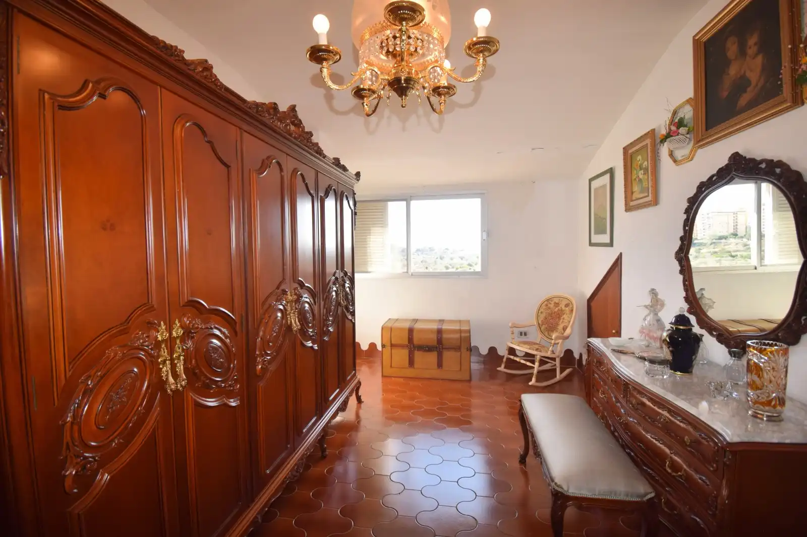 Bedroom of Houses for sale in Villajoyosa / La Vila Joiosa  with Air Conditioner, Heating and Private garden