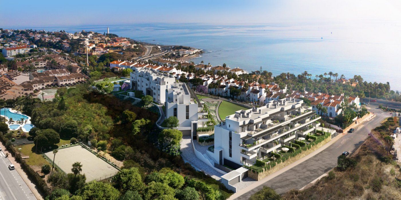 Exterior view of Planta baja for sale in Mijas  with Air Conditioner, Heating and Private garden