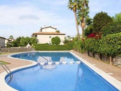 Swimming pool of Attic for sale in Sitges  with Air Conditioner, Terrace and Balcony
