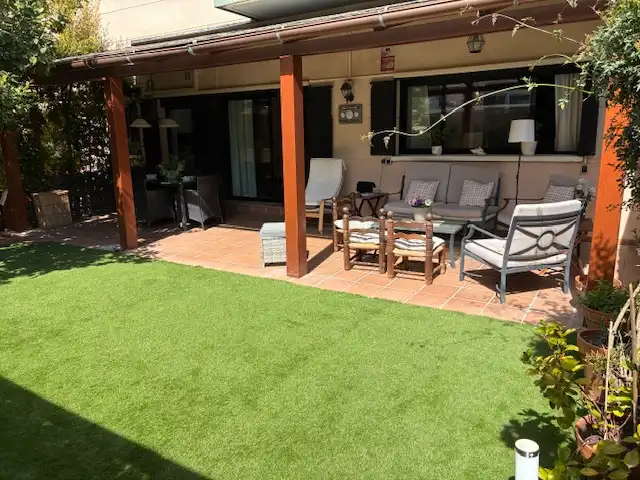 Terrace of Flat for sale in Sant Feliu de Llobregat  with Air Conditioner, Heating and Private garden