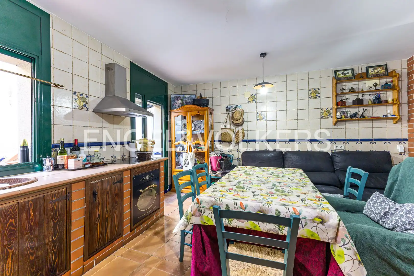 Kitchen of Houses for sale in Castelldefels  with Air Conditioner, Heating and Terrace