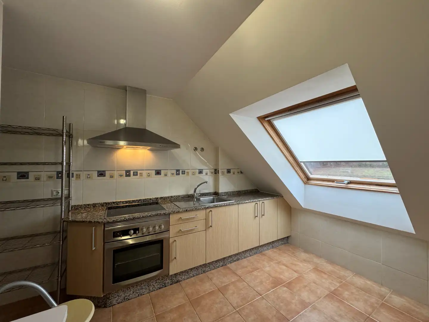 Kitchen of Flat for rent in Ames  with Heating, Storage room and Furnished