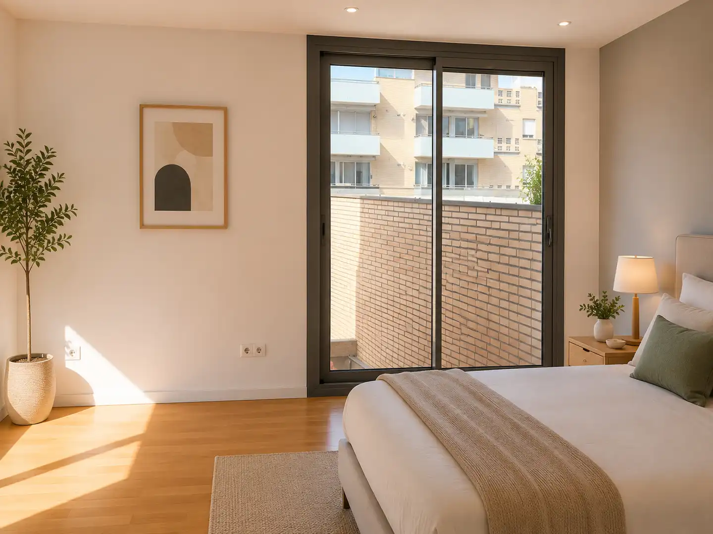 Dormitori de Pis en venda en Badalona amb Aire condicionat, Calefacció i Parquet
