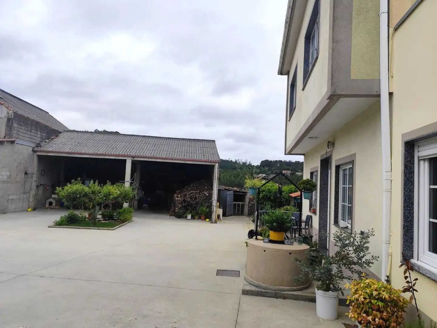 Exterior view of Houses for sale in Carballo  with Heating, Storage room and Furnished