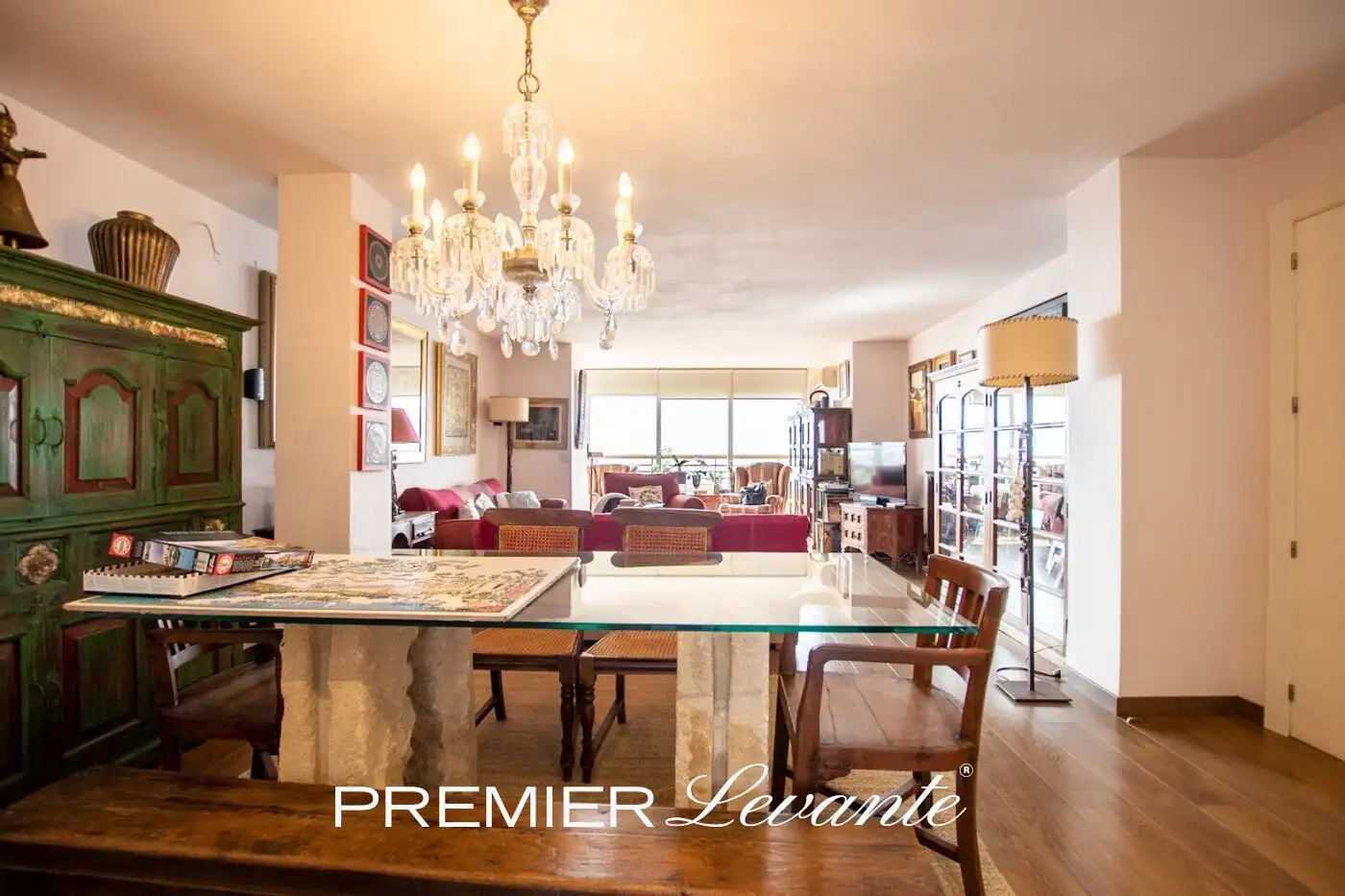 Comedor de Piso en venta en Alicante / Alacant con Aire acondicionado, Calefacción y Jardín privado