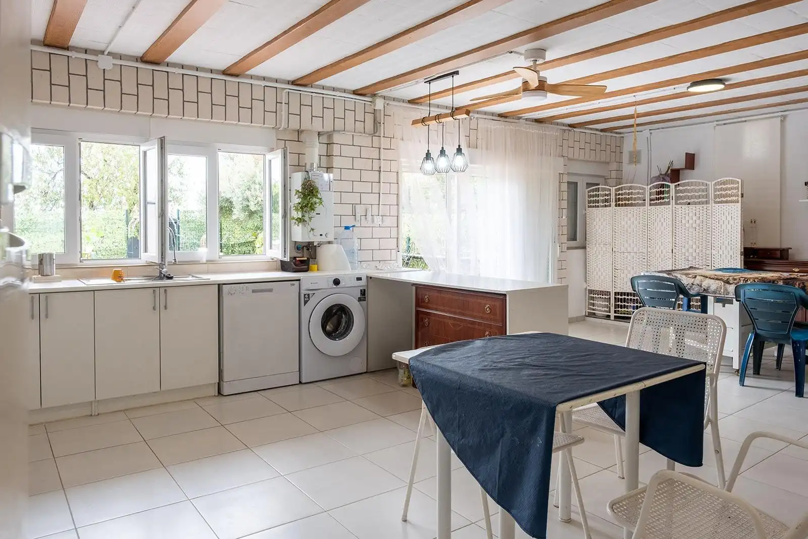 Cuina de Casa o xalet en venda en Torreblanca amb Aire condicionat, Jardí privat i Terrassa