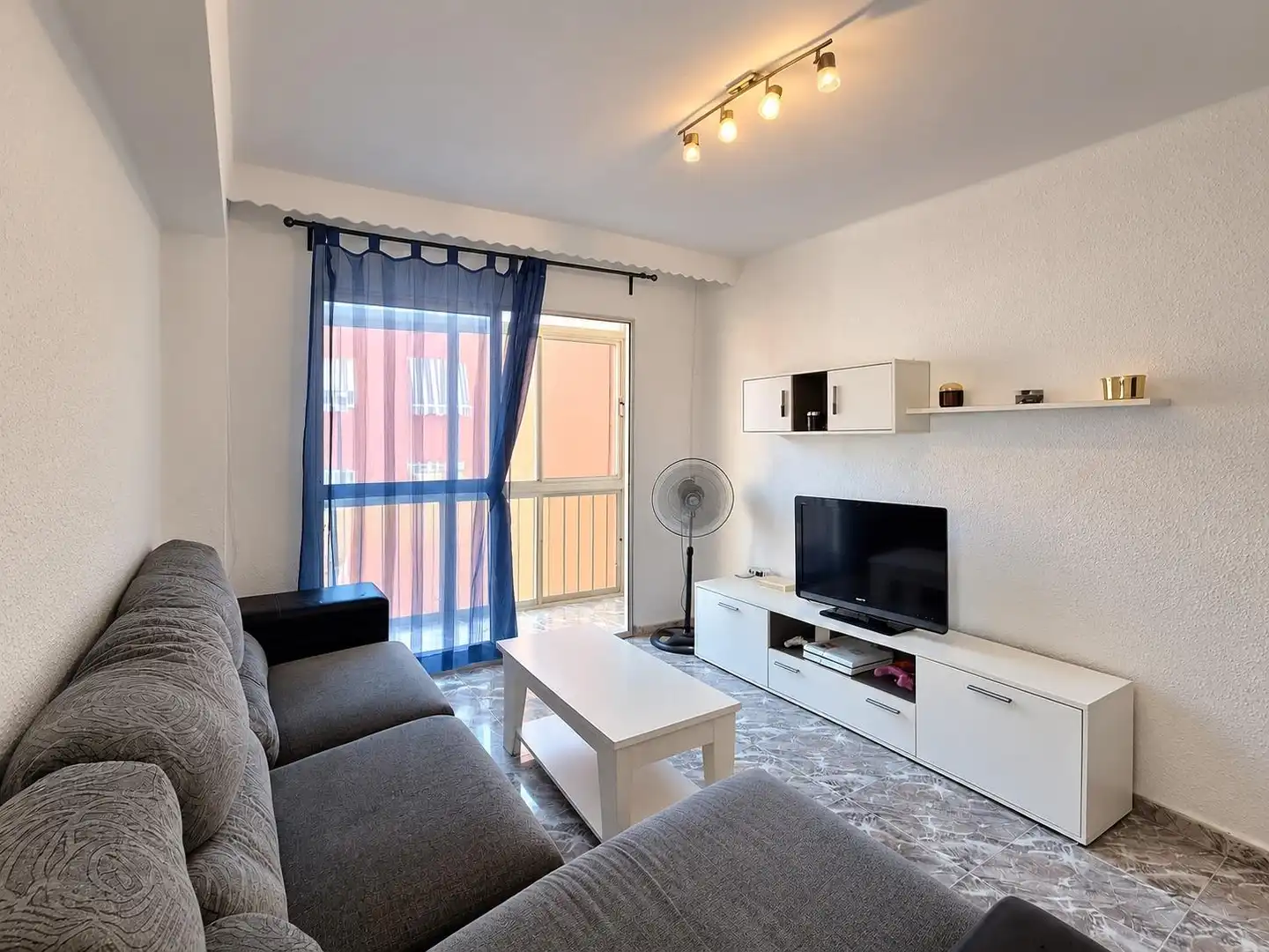 Sala de estar de Piso en venta en Málaga