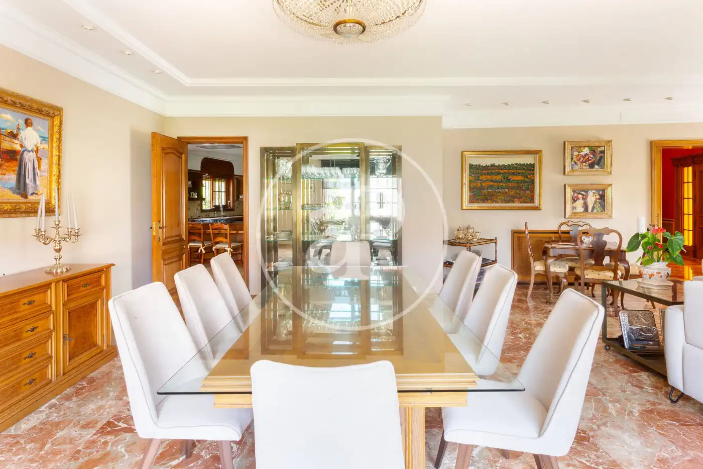 Comedor de Casa o chalet en venta en Paterna con Aire acondicionado, Calefacción y Jardín privado