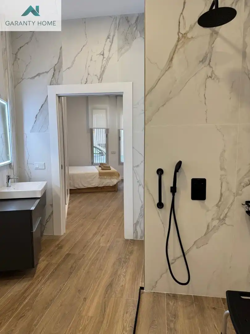 Badezimmer von Wohnung zur Miete in Nerja mit Klimaanlage, Heizung und Möbliert