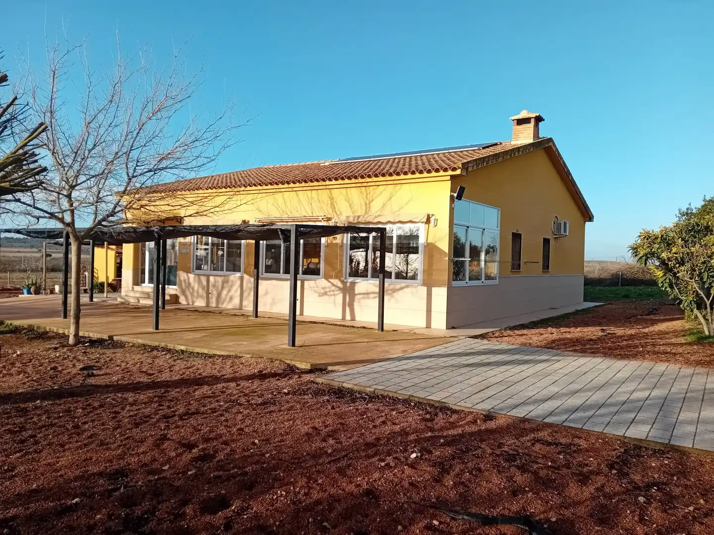 Vista exterior de Casa o chalet en venta en Carrión de Calatrava con Aire acondicionado, Calefacción y Terraza
