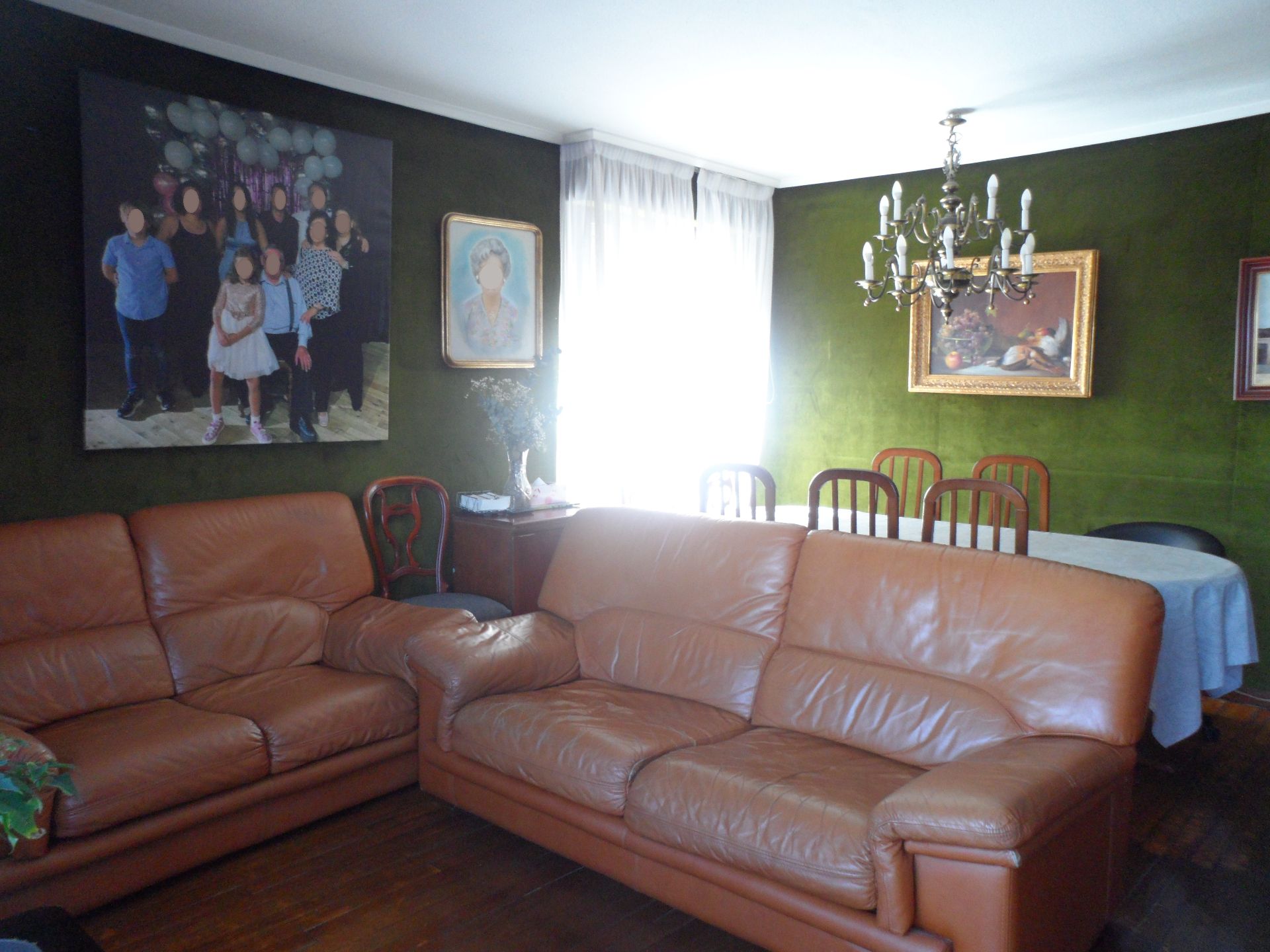 Living room of Flat for sale in Santander  with Heating, Parquet flooring and Terrace