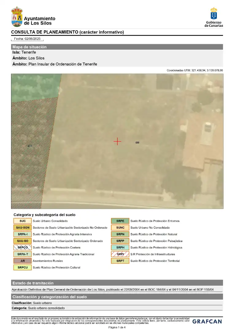 Residencial en venta en Los Silos