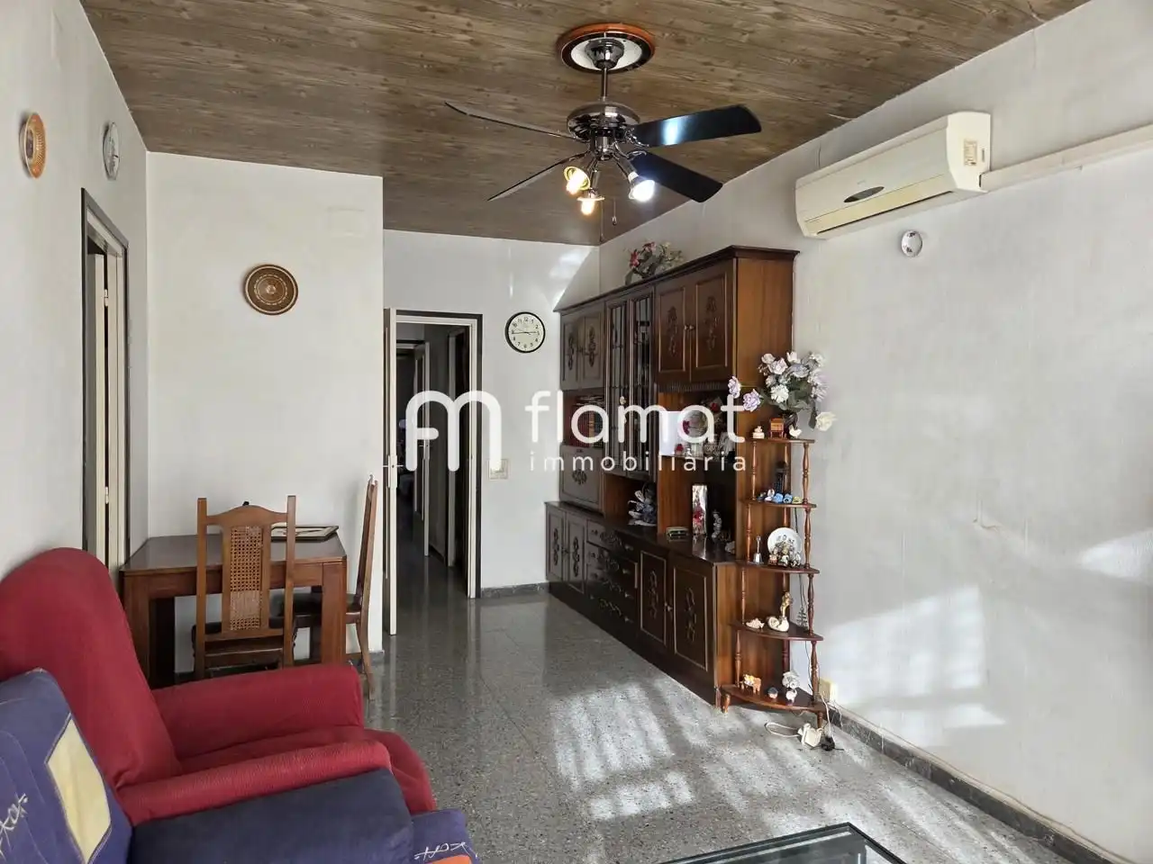 Sala de estar de Dúplex en venta en Badalona con Terraza