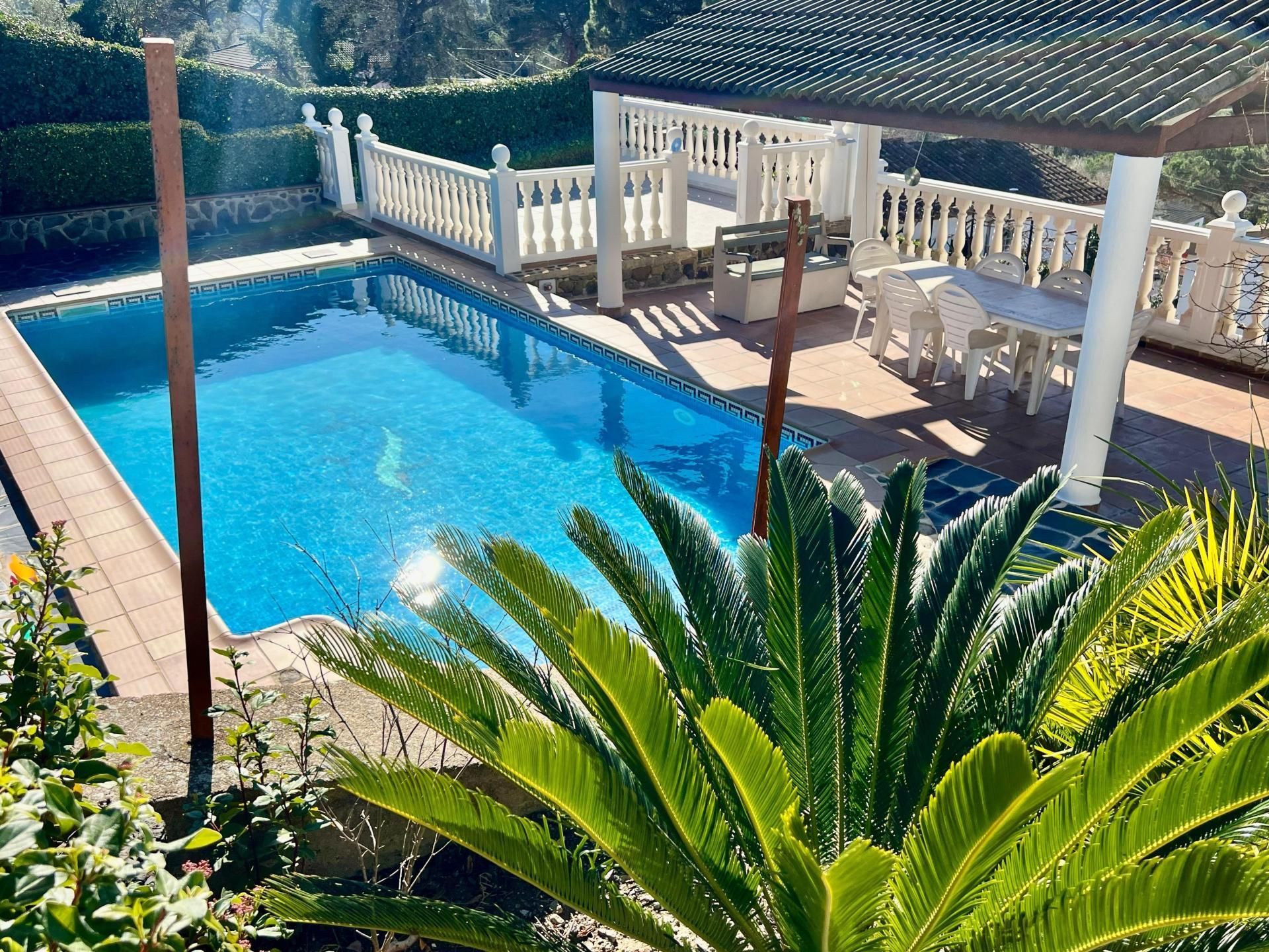 Piscina de Finca rústica en venda en Maçanet de la Selva amb Aire condicionat, Terrassa i Piscina