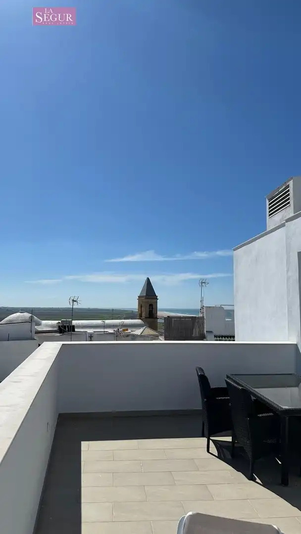 Exterior view of Ground floor for sale in Conil de la Frontera  with Terrace, Furnished and Community pool