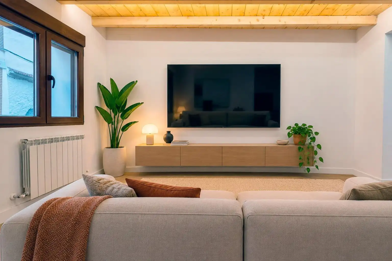 Sala de estar de Casa o chalet en venta en Figueruelas, Zaragoza