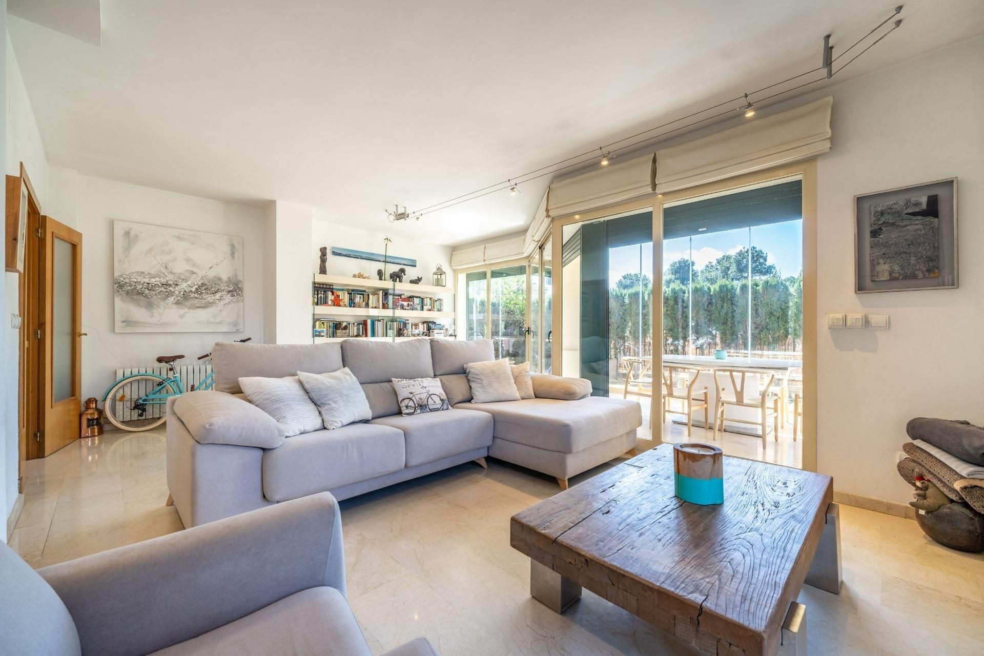 Sala d'estar de Planta baixa en venda en  Palma de Mallorca amb Aire condicionat, Calefacció i Terrassa