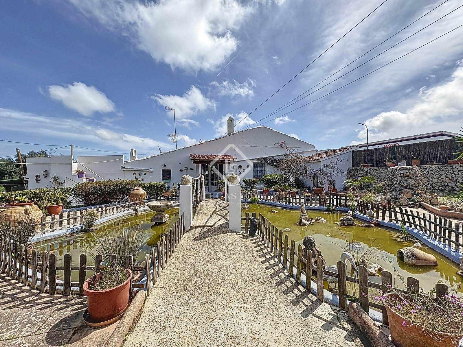 Vista exterior de Finca rústica en venda en Maó - Mahón amb Aire condicionat, Calefacció i Jardí privat