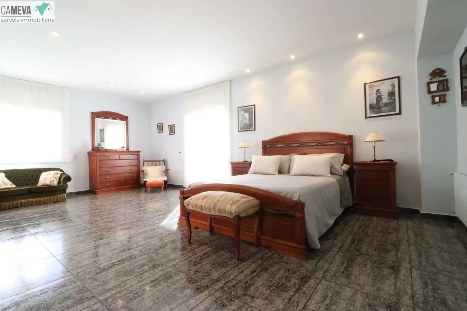 Bedroom of Houses for sale in Terrassa  with Heating, Private garden and Terrace