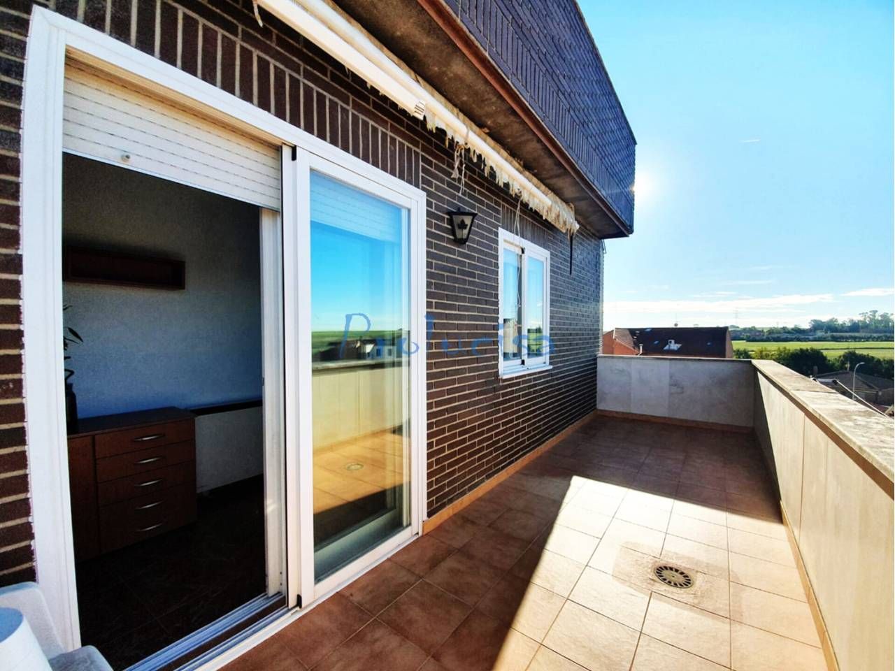 Terrasse von Dachboden zum verkauf in Moraleja de Enmedio mit Klimaanlage, Heizung und Terrasse