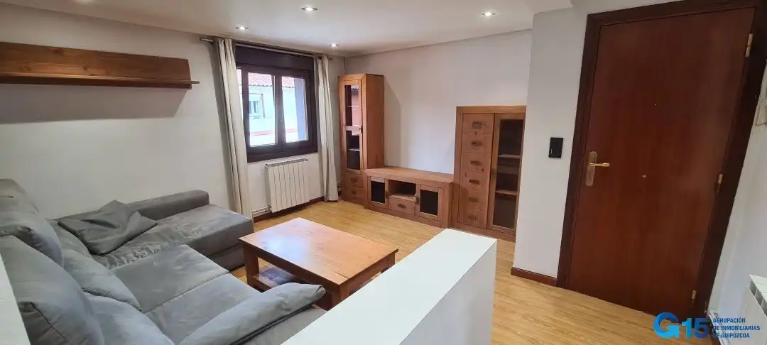 Sala d'estar de Pis en venda en Donostia - San Sebastián  amb Calefacció
