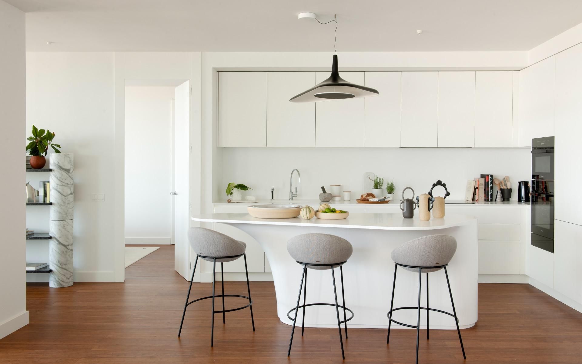 Kitchen of Flat for sale in  Barcelona Capital  with Air Conditioner, Heating and Terrace