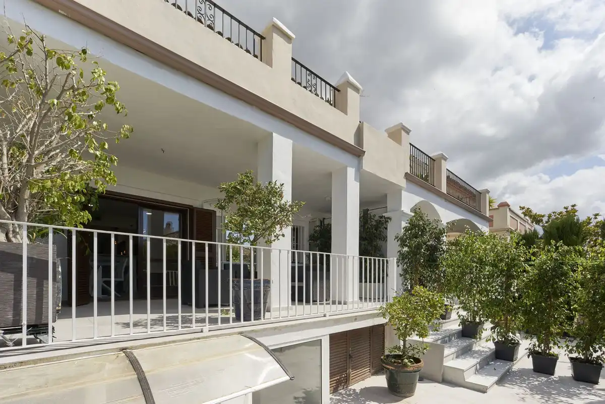 Exterior view of Detached homes for sale in Marbella  with Air Conditioner, Private garden and Terrace