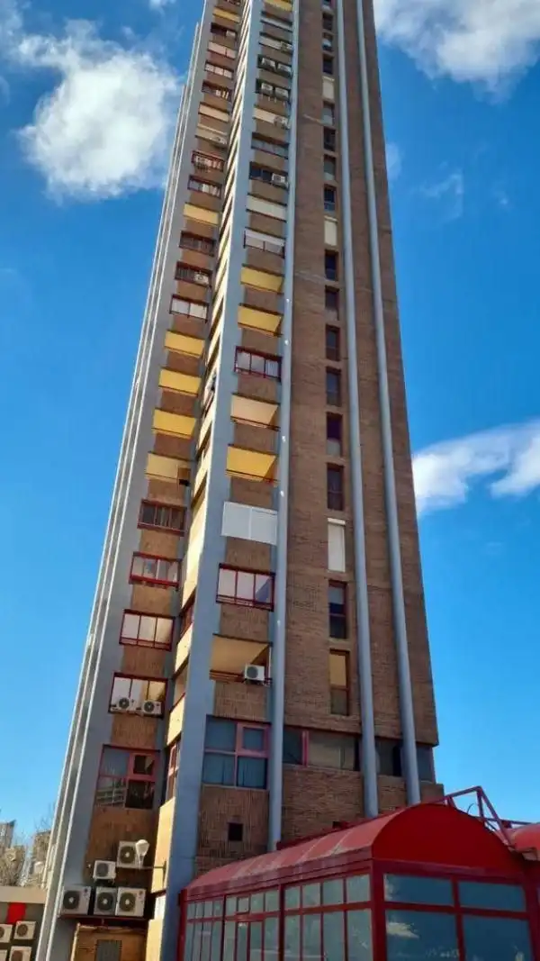 Exterior view of Flat for sale in Benidorm  with Community pool