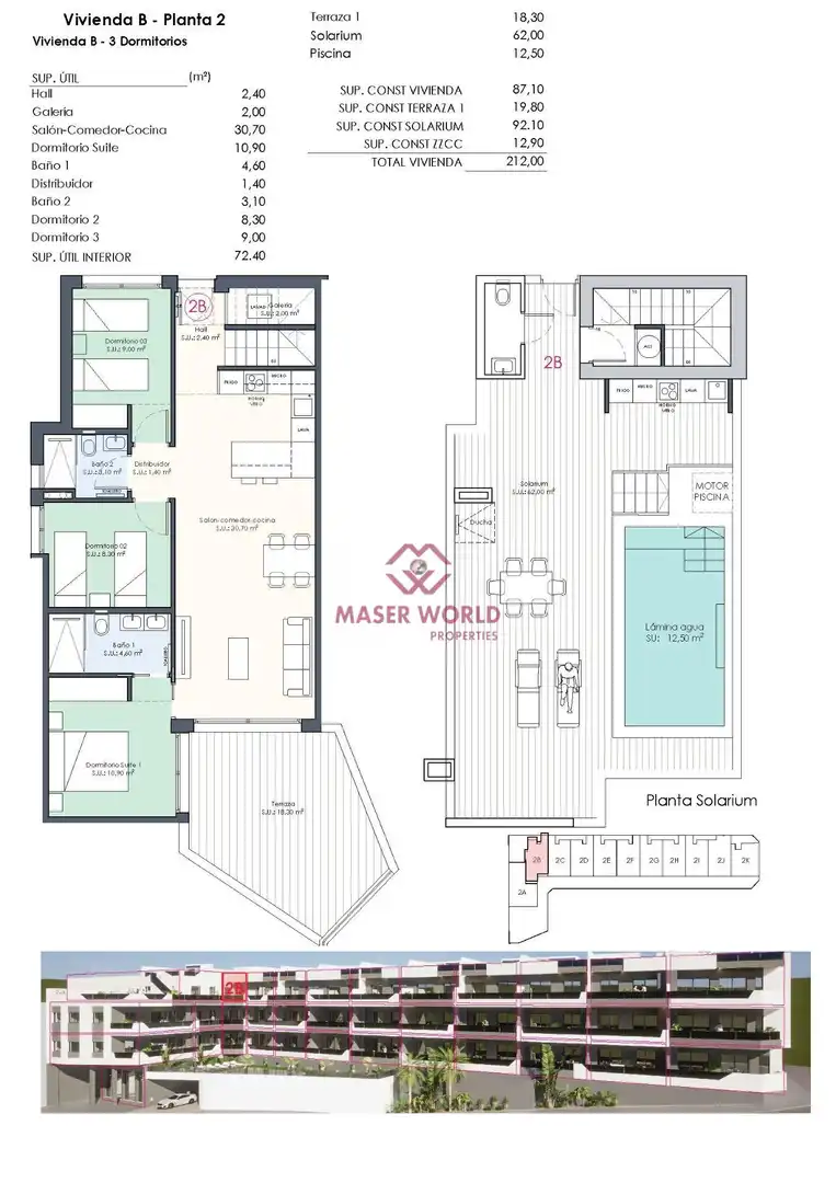 Penthouse mit Pool zum Verkauf in Benijófar, imagen 33