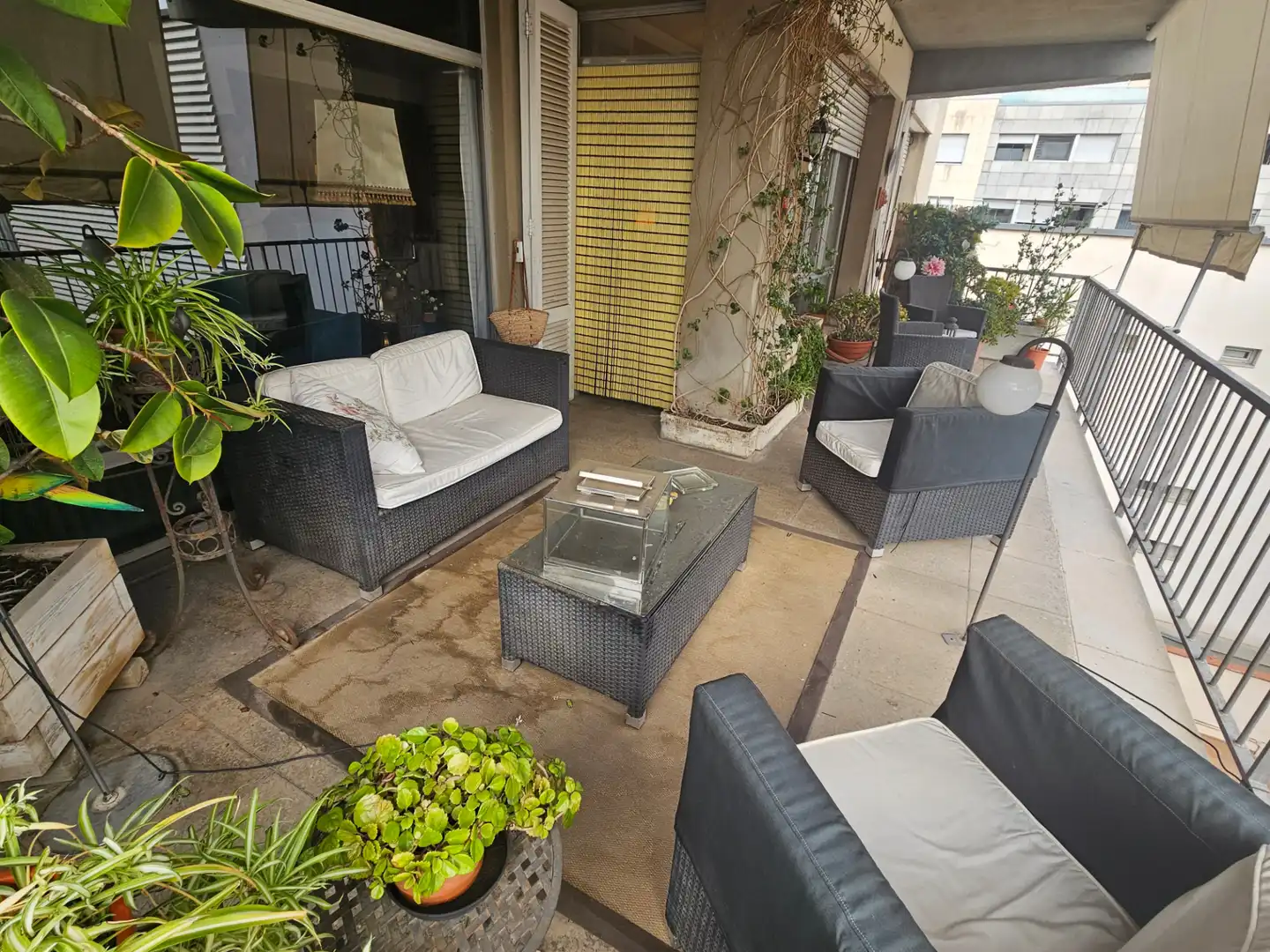 Terrace of Flat for sale in Sabadell  with Heating, Parquet flooring and Terrace