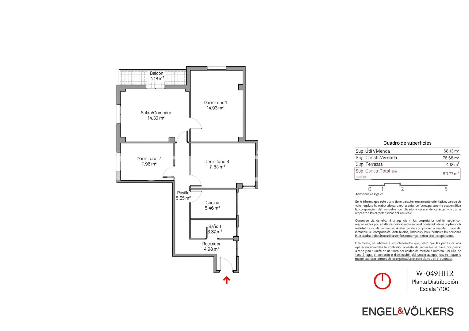 Flat for sale in Poblats Marítims