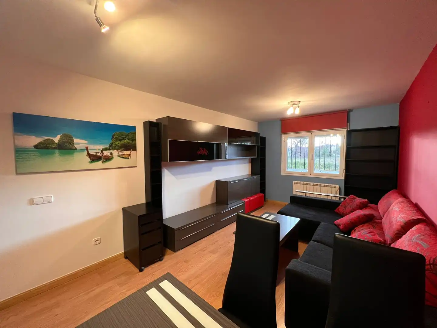 Sala de estar de Piso en venta en Talamanca de Jarama con Calefacción, Parquet y Internet