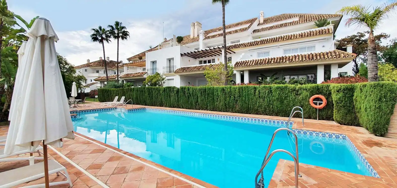 Garten von Wohnungen zum Verkauf in Marbella mit Klimaanlage, Terrasse und Abstellraum