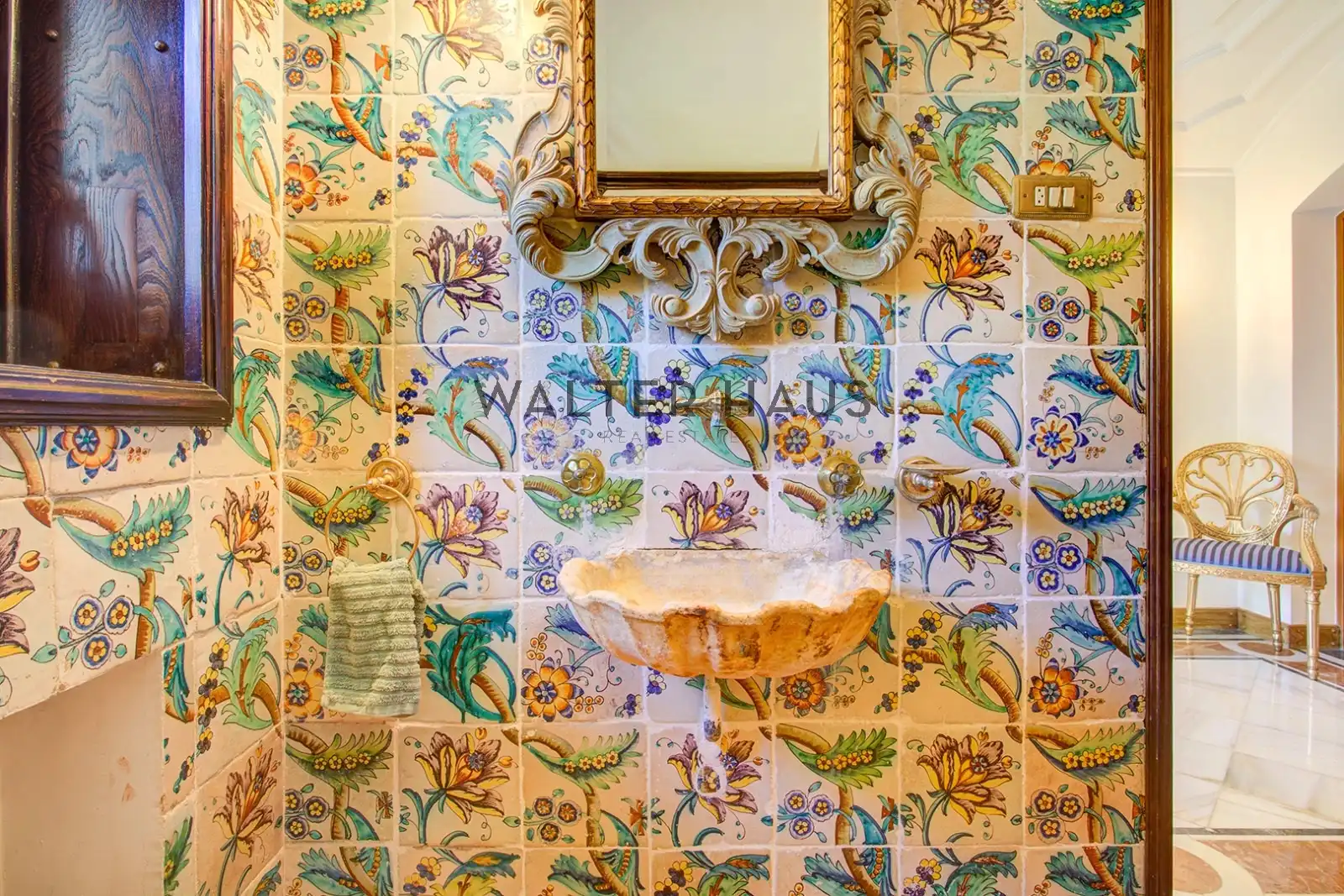 Badezimmer von Haus oder Chalet zum Verkauf in Sitges mit Klimaanlage, Heizung und Privatgarten