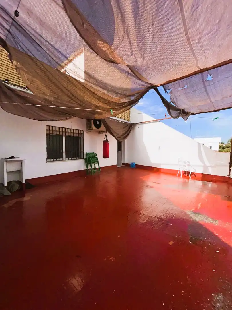 Terrace of Detached homes for sale in Umbrete  with Air Conditioner, Terrace and Storage room
