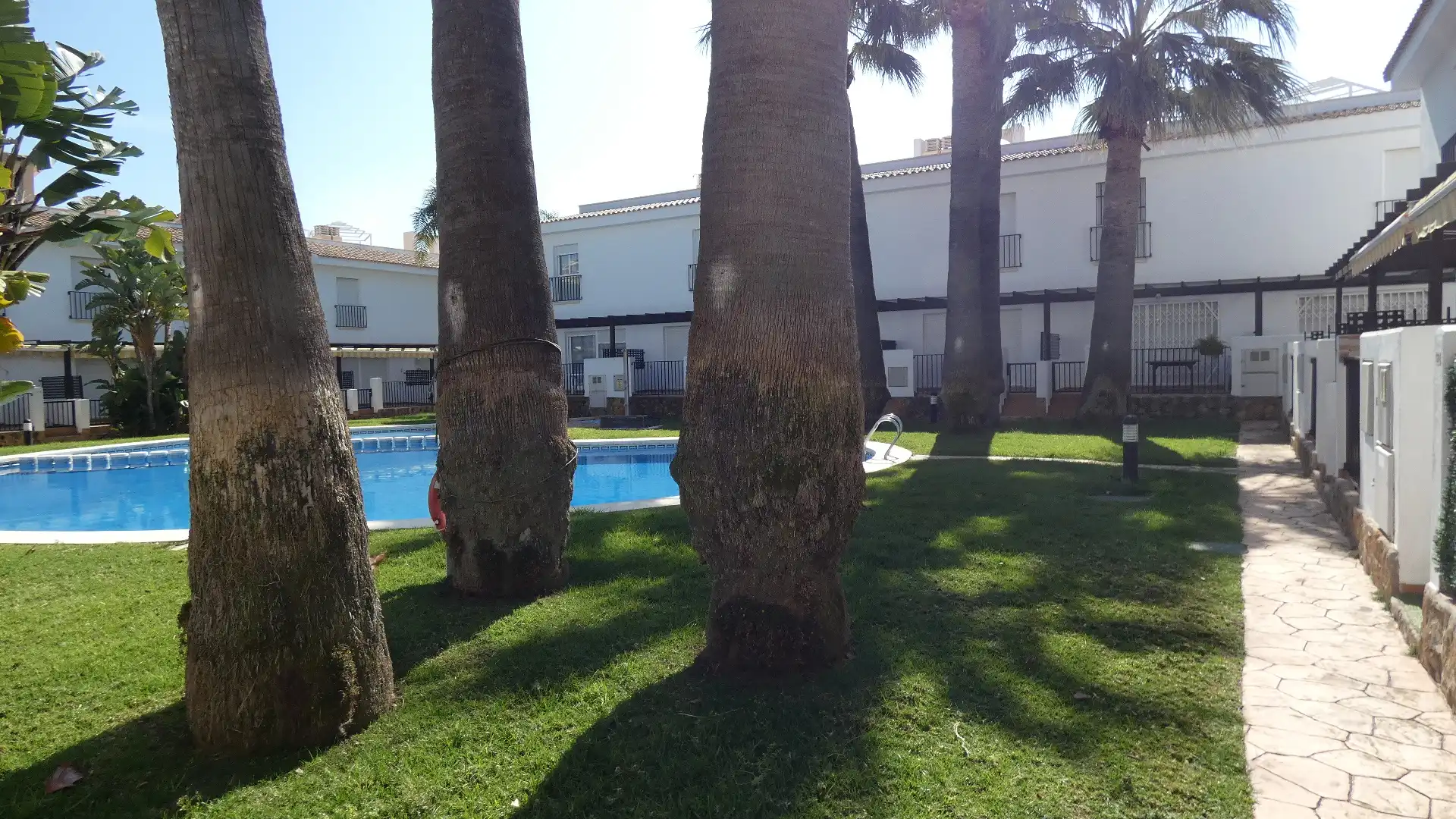 Piscina de Casa adosada en venta en Alcalà de Xivert con Aire acondicionado, Terraza y Amueblado