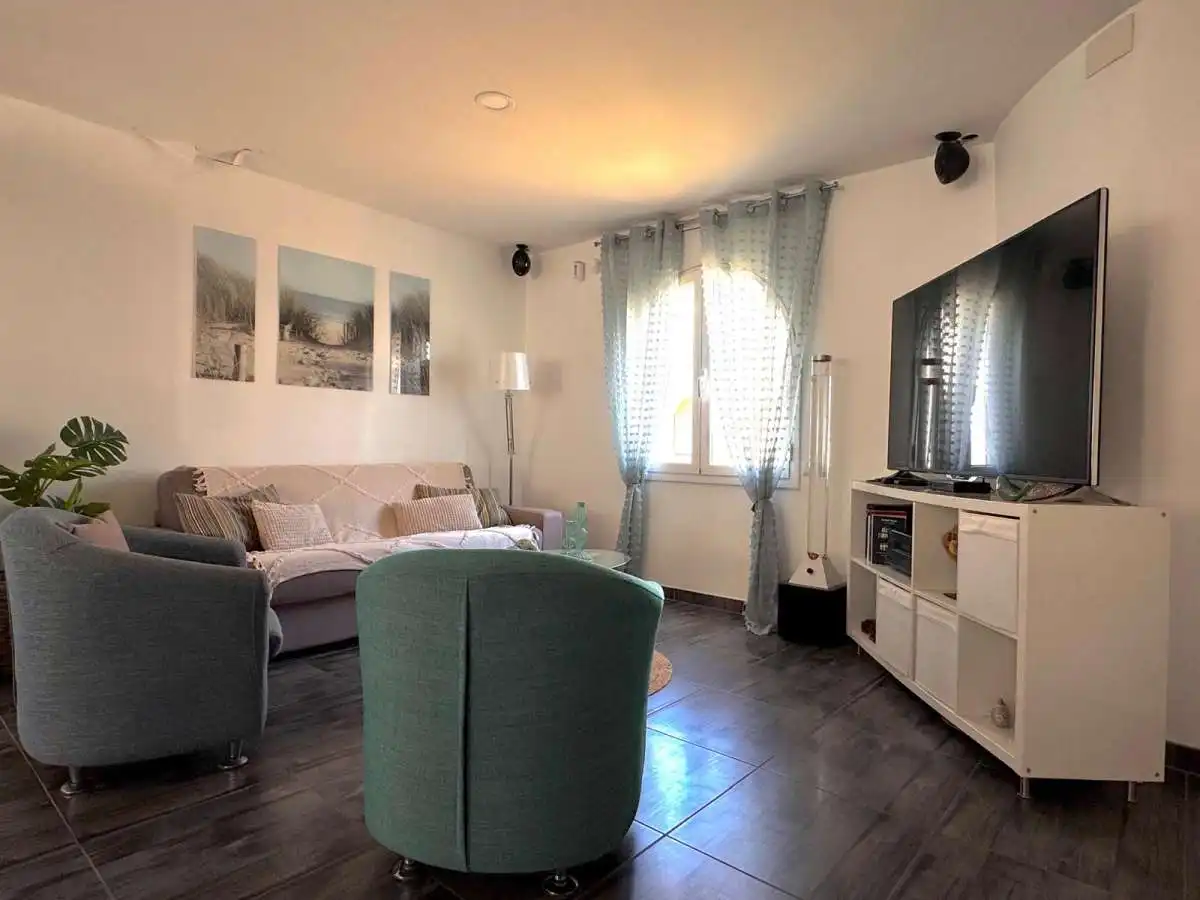 Sala de estar de Casa o chalet en venta en Empuriabrava con Terraza