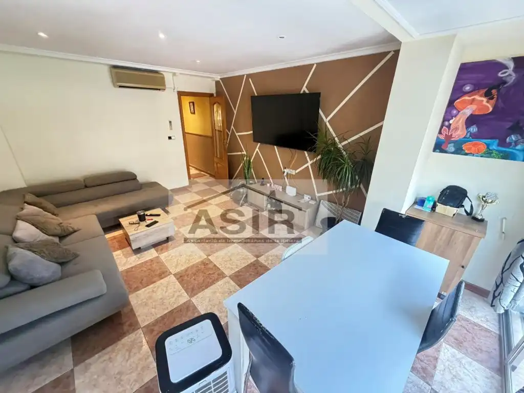 Living room of Flat for sale in Alzira  with Balcony