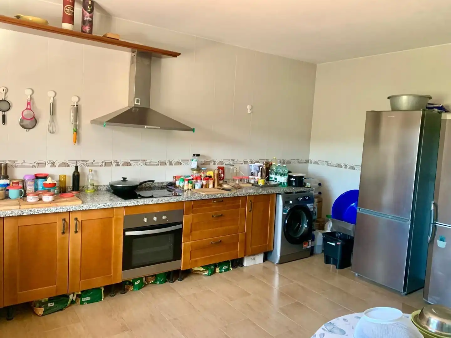 Cocina de Casa o chalet en venta en Canillas de Aceituno con Aire acondicionado, Jardín privado y Terraza