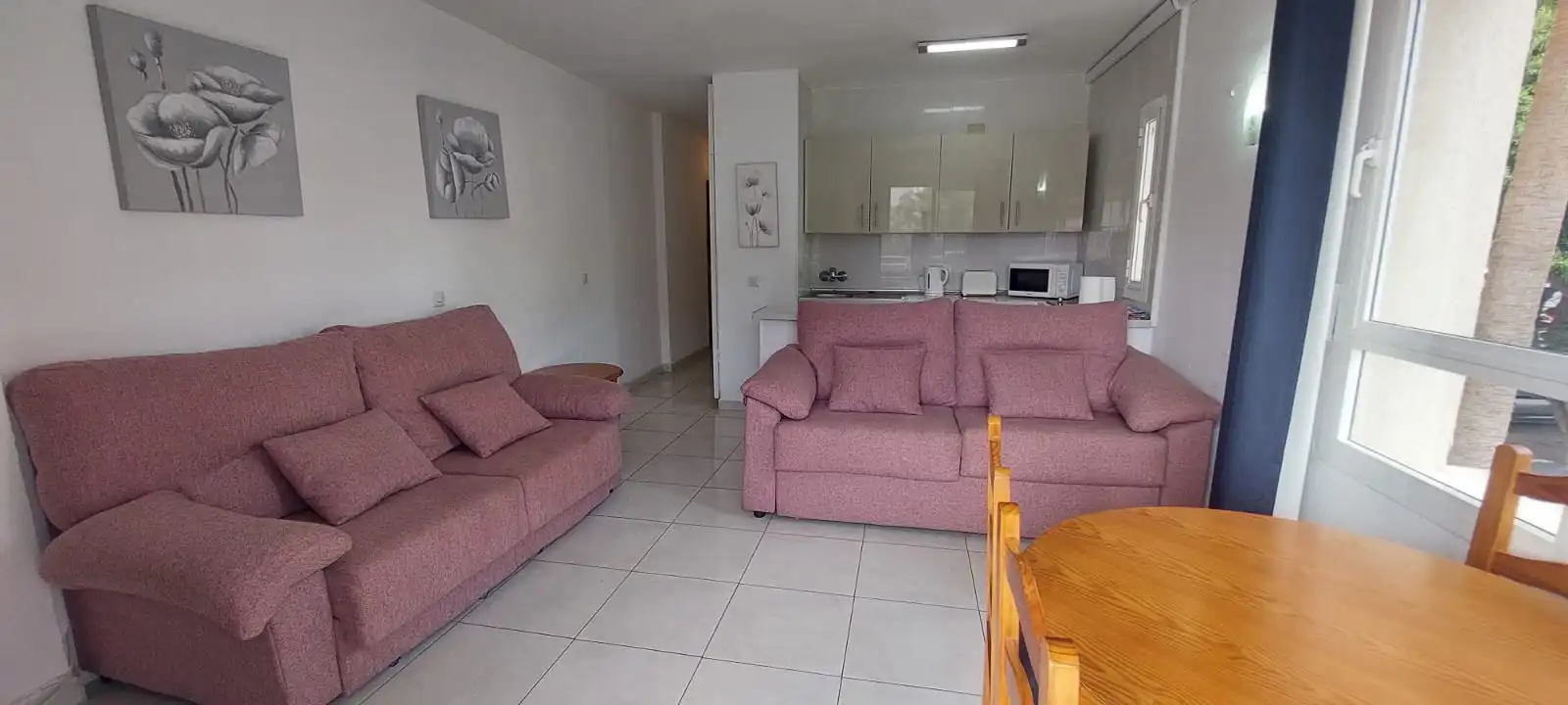 Living room of Apartments for sale in Benalmádena  with Air Conditioner, Terrace and Furnished