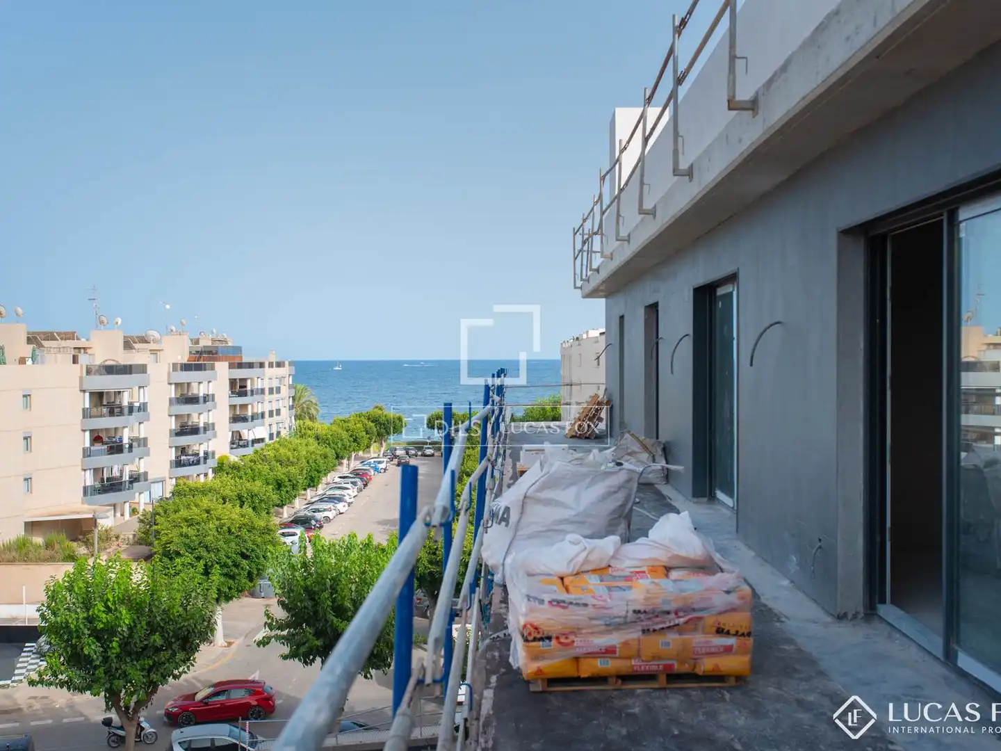 Terrasse von Dachboden zum Verkauf in Eivissa mit Klimaanlage, Terrasse und Schwimmbad