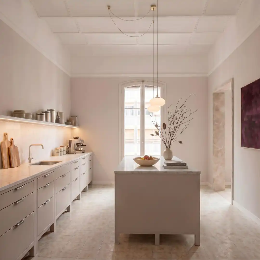 Cocina de Apartamento en venta en Barcelona con Aire acondicionado y Amueblado