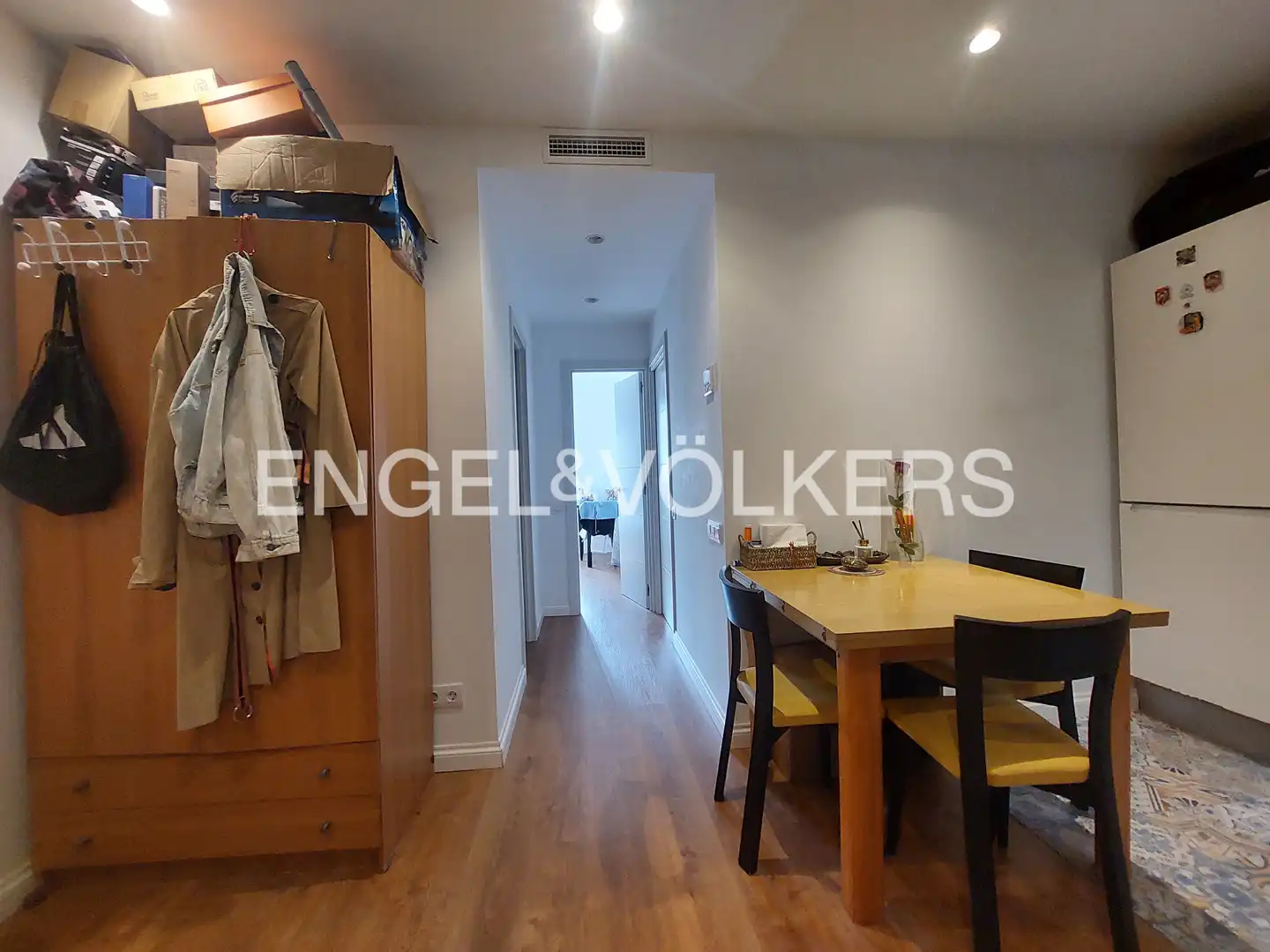 Dining room of Flat for sale in Barcelona  with Air Conditioner, Heating and Parquet flooring