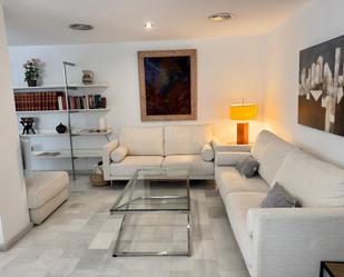 Living room of Apartment to rent in  Valencia Capital  with Air Conditioner, Heating and Terrace