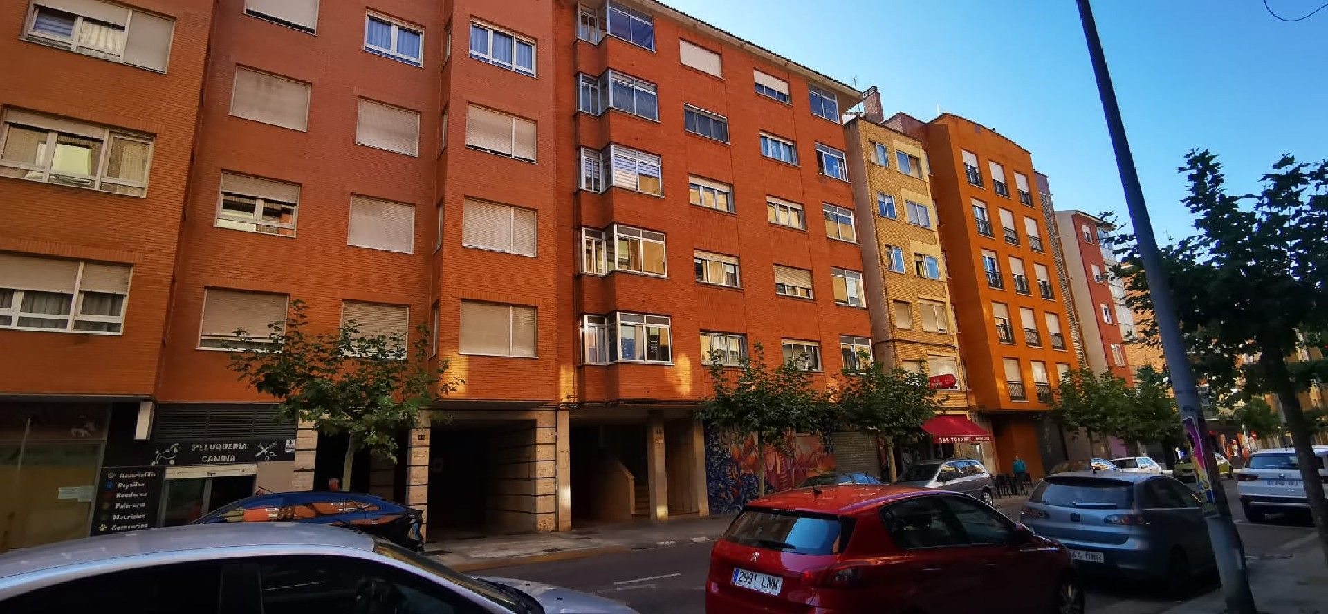 Exterior view of Flat to rent in Palencia Capital  with Heating, Terrace and Furnished
