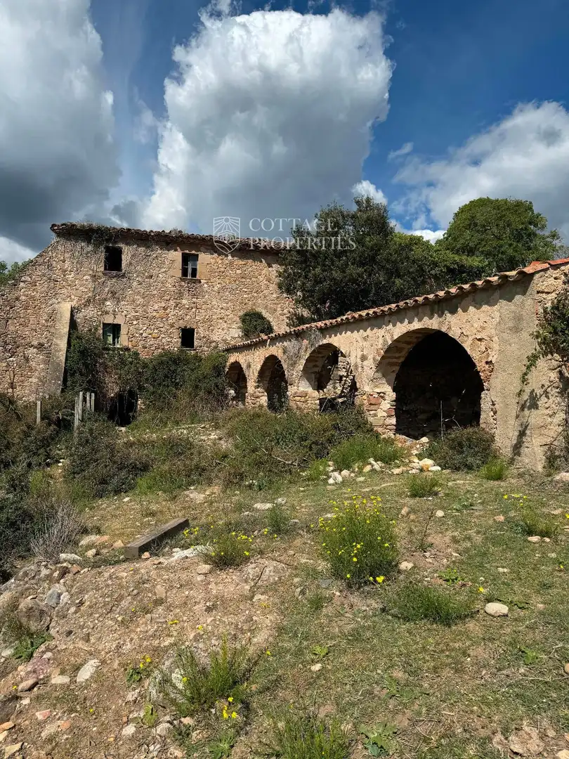 Vista exterior de Finca rústica en venda en Cabanelles