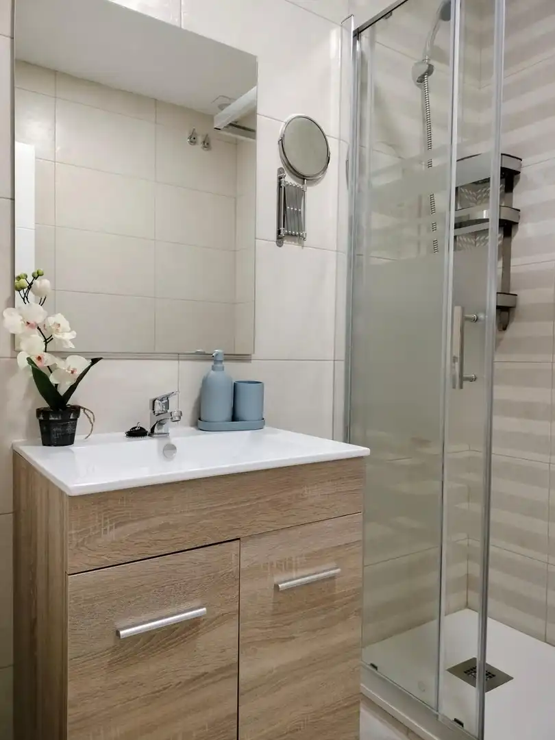 Baño de Casa o chalet en venta en Benalmádena con Aire acondicionado, Calefacción y Jardín privado
