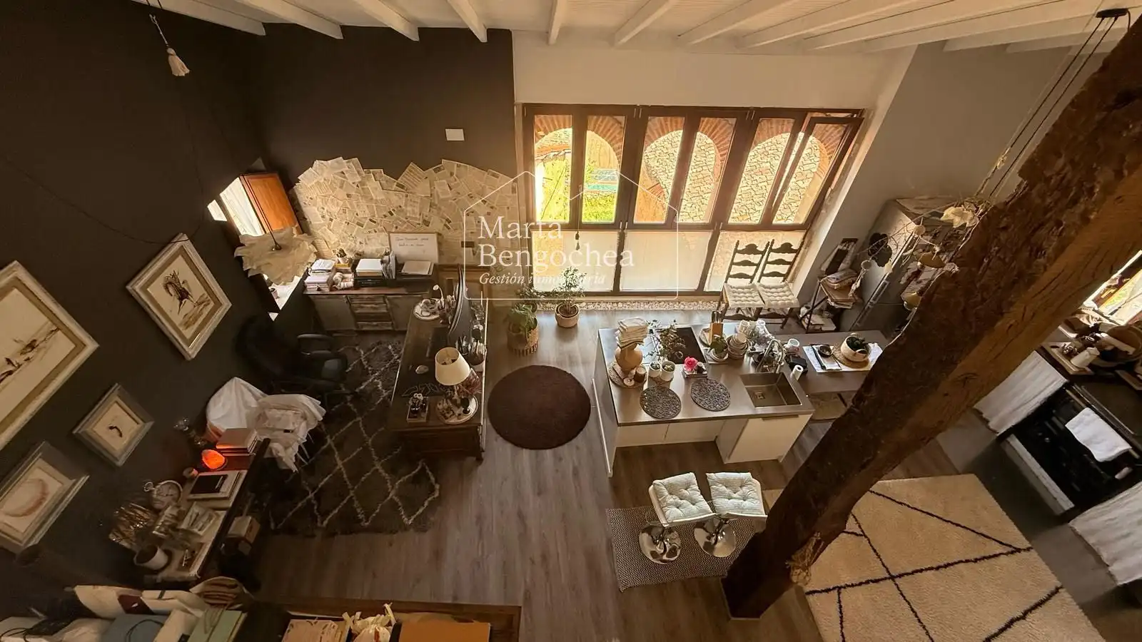 Kitchen of Houses for sale in Condado de Treviño  with Heating, Terrace and Furnished